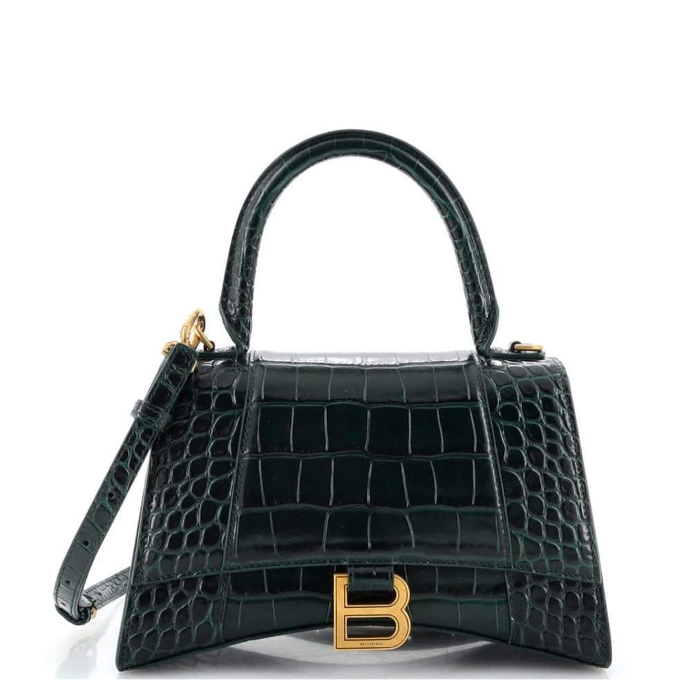 Green Balenciaga hourglass bag size S! Pristine condition !